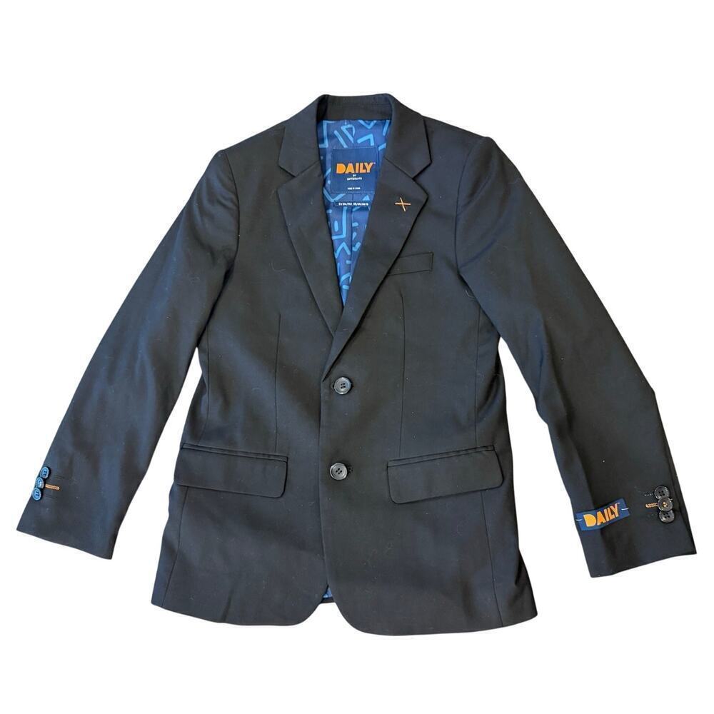 Daily by OPPOSUITS Black Youth Blazer Suit Jacket size 10